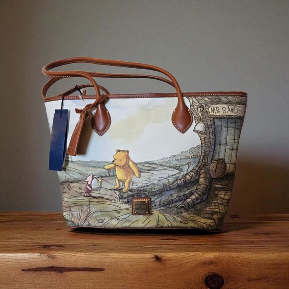 Dooney & Bourke Disney Winnie the Pooh Tote Pooh20 Multi NWT 2020 - Picture 1 of 16